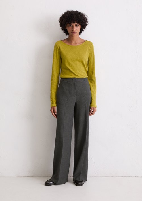 Longsleeve regular — Bright Pea