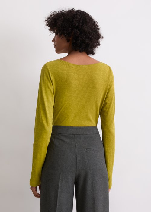 Longsleeve regular — Bright Pea
