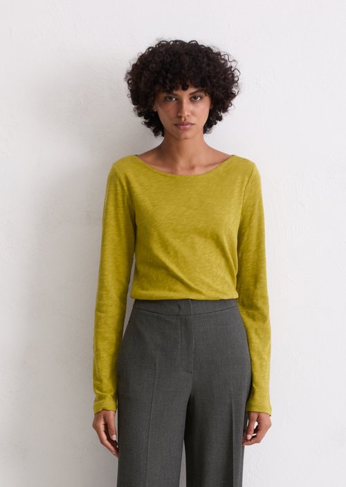 Longsleeve regular — Bright Pea