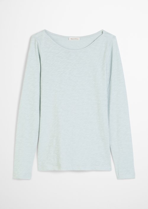 Longsleeve regular — Silvery Blue