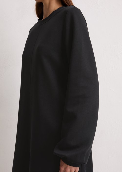Jersey dress regular — Black