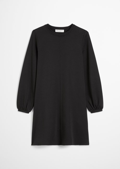 Jersey dress regular — Black