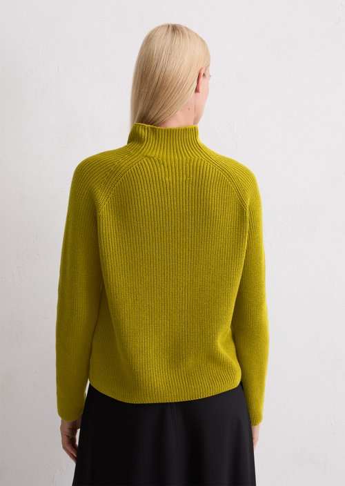 DfC knitted sweater regular — Bright Pea