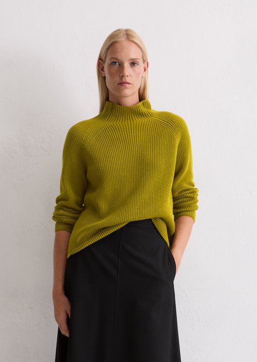 DfC knitted sweater regular — Bright Pea