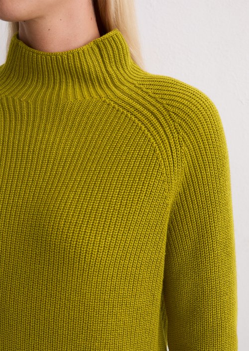 DfC knitted sweater regular — Bright Pea