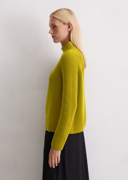 DfC knitted sweater regular — Bright Pea