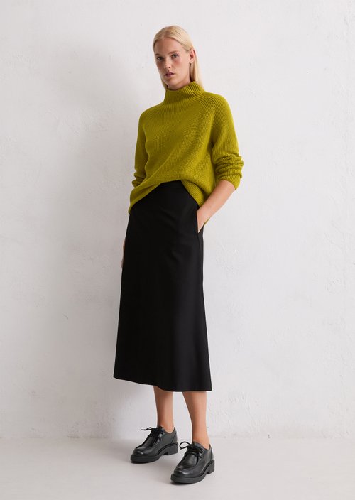 DfC knitted sweater regular — Bright Pea
