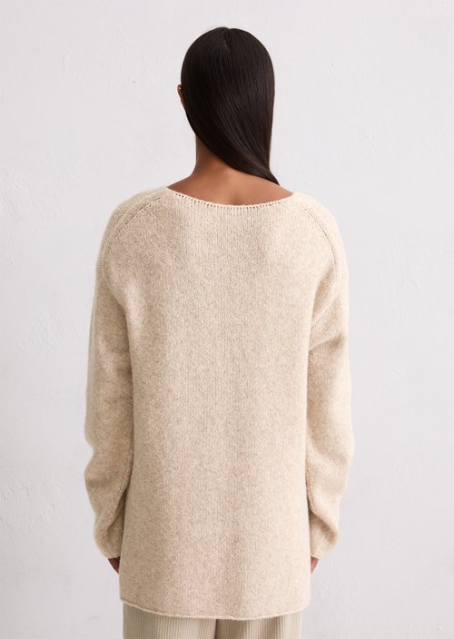 Sweater loose — Light Oat