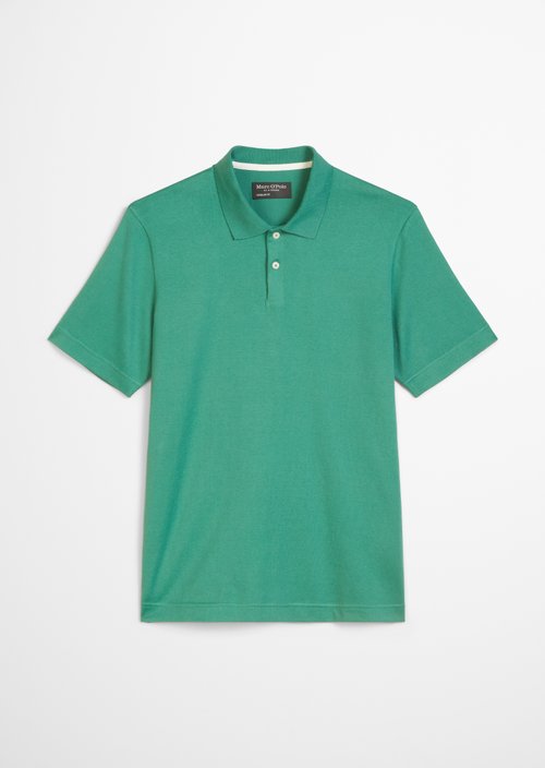 DfC polo shirt jersey regular — Eucalyptus Green