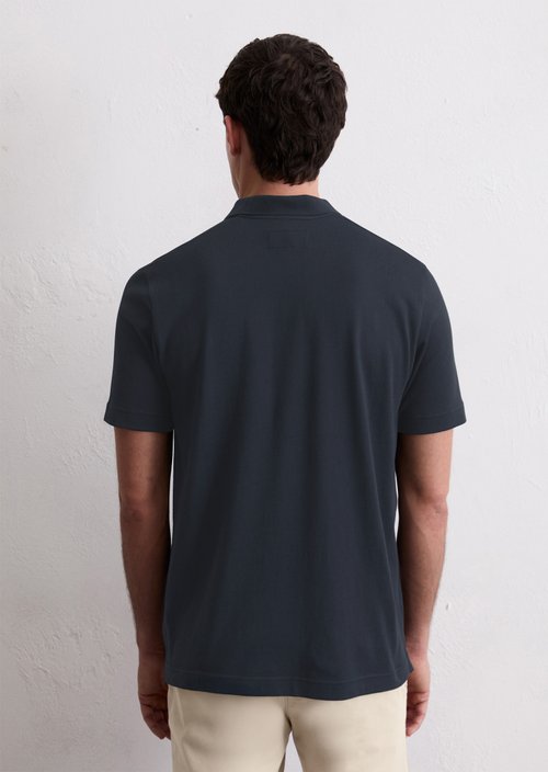DfC polo shirt jersey regular — Dark Navy (alternate view)