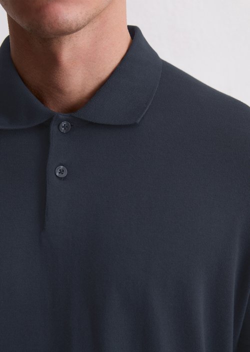 DfC polo shirt jersey regular — Dark Navy