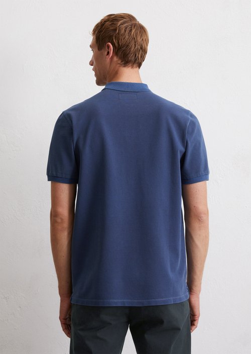 Piqué regular polo shirt — Iris Ink