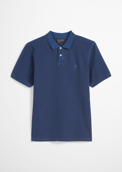 Piqué regular polo shirt — Iris Ink