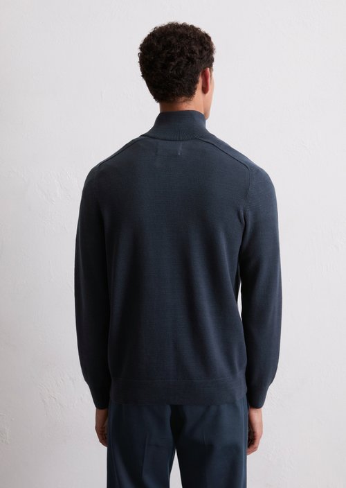 Zipper training jacket — Dark Navy