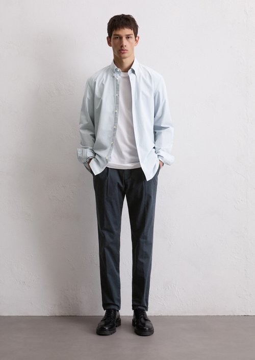 Button-down shirt regular — Dark Blue