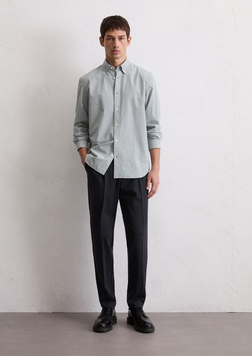 Button-down shirt regular — Medium Blue