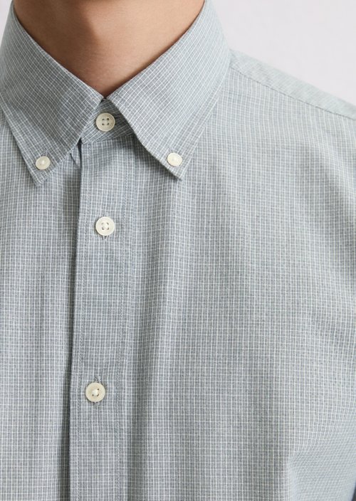 Button-down shirt regular — Medium Blue