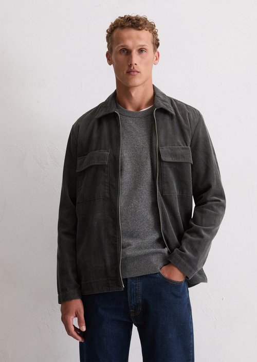 Overshirt — Broken Graphite