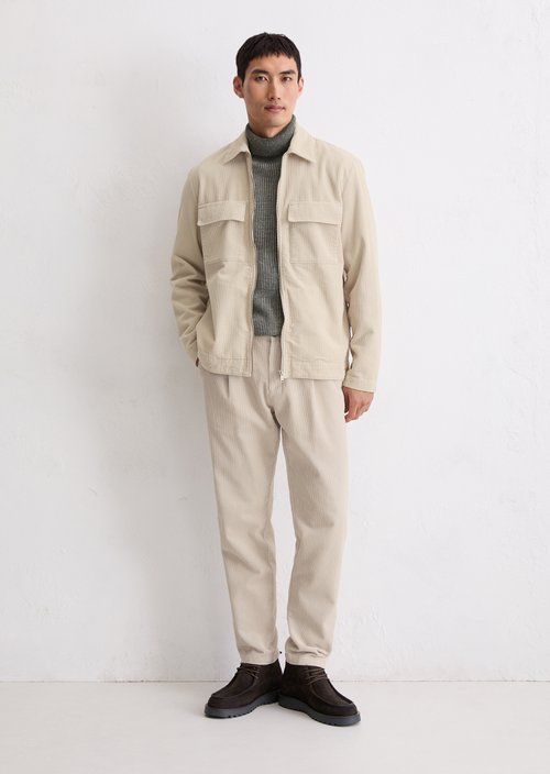 Overshirt — Grey Silk
