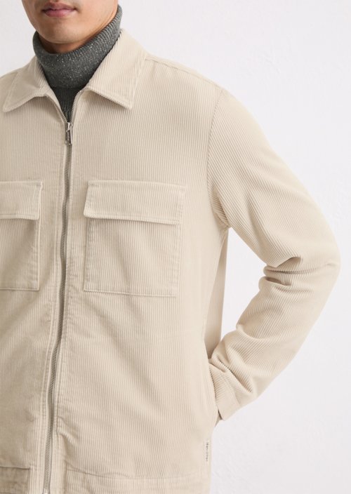 Overshirt — Grey Silk