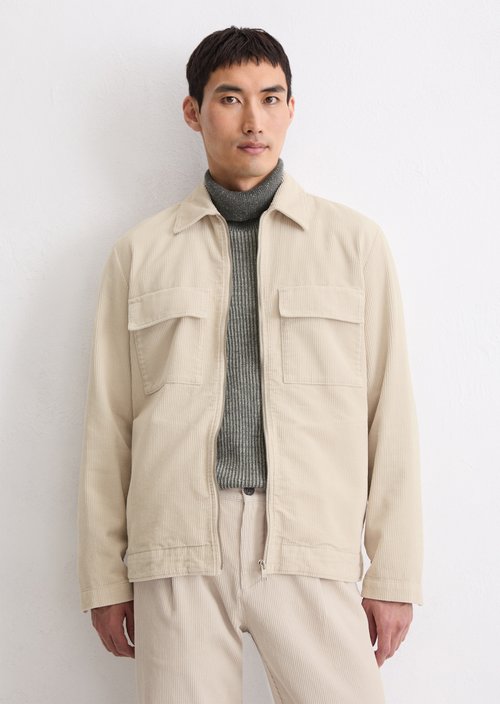 Overshirt — Grey Silk