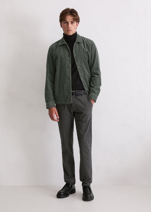 Chino model Stig shaped — Dark Grey