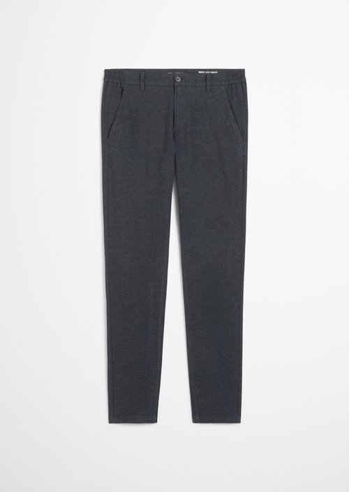 Chino model Stig shaped — Dark Blue