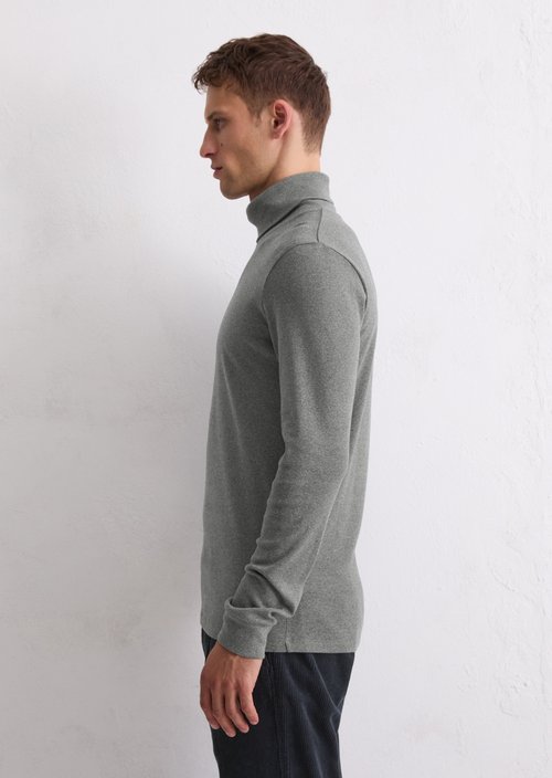 DfC Longsleeve shaped — Graphic Grey Melange