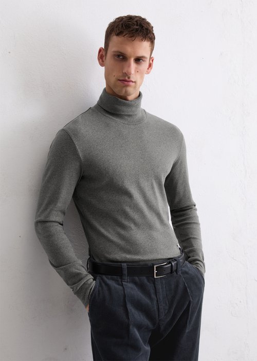 DfC Longsleeve shaped — Graphic Grey Melange