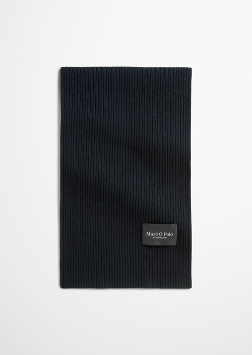 Strickschal — Dark Navy