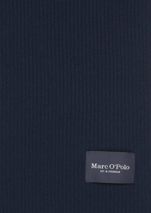 Strickschal — Dark Navy