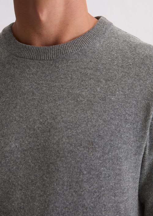 Sweater regular — Graphic Grey Melange