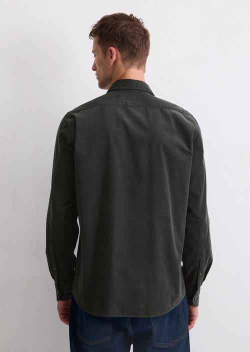 Corduroy shirt shaped — Broken Graphite