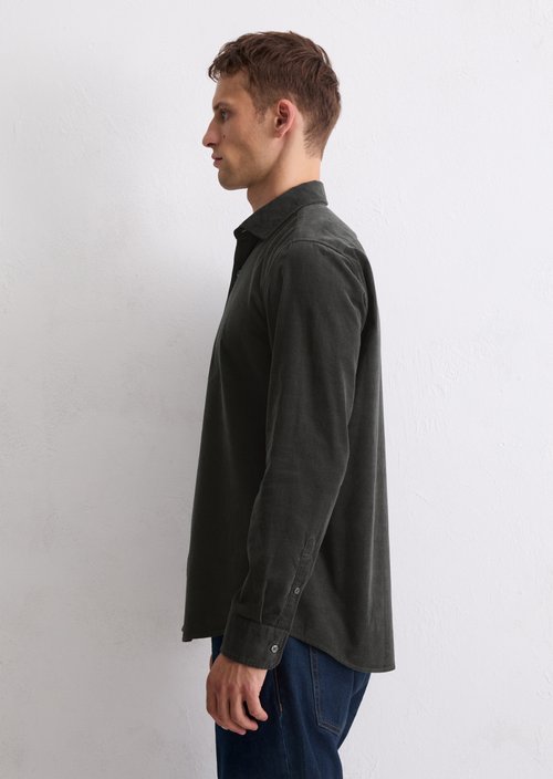 Corduroy shirt shaped — Broken Graphite