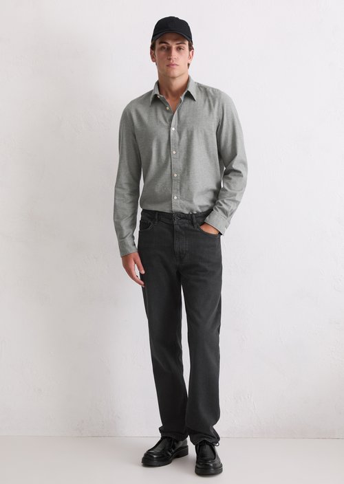 Regular shirt — Medium Grey