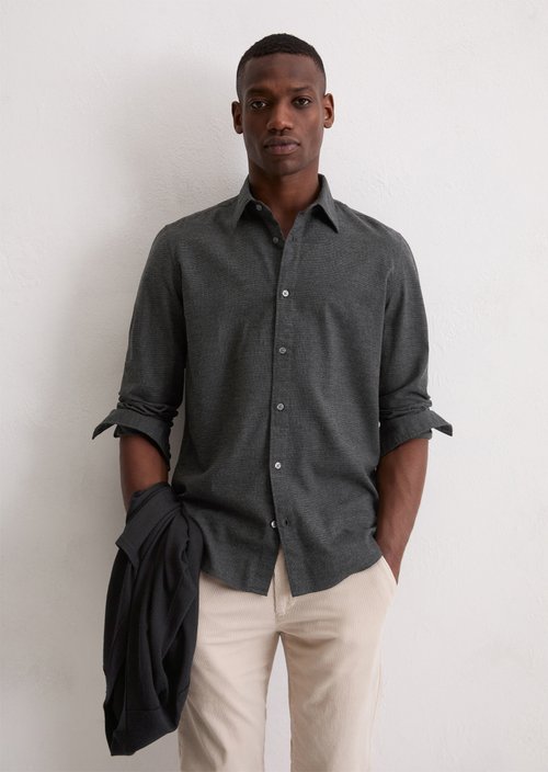 Regular shirt — Medium Grey