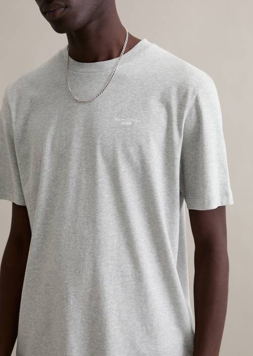 T-shirt regular Black in detail view