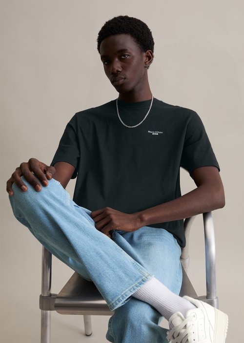 T-shirt regular — Black