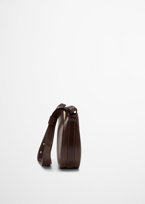 Shoulder bag small — Shaded Brown