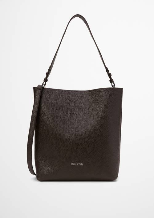 Hobo Bag medium Shaded Brown in Frontalansicht