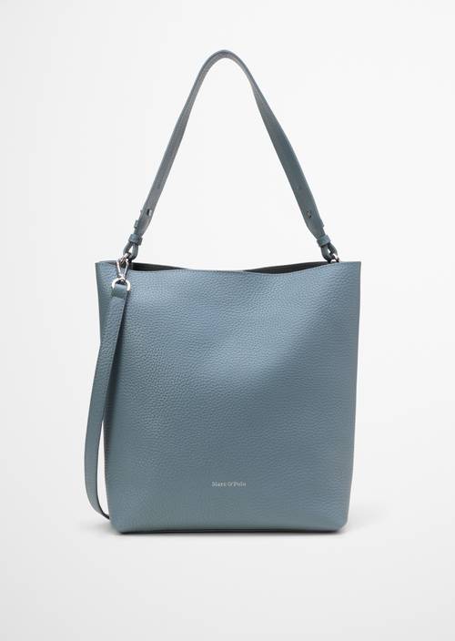 Hobo Bag medium Slate Blue in Frontalansicht