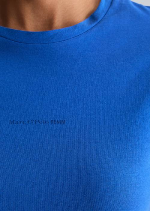 DfC T-Shirt regular Pale Cobalt in Detailansicht