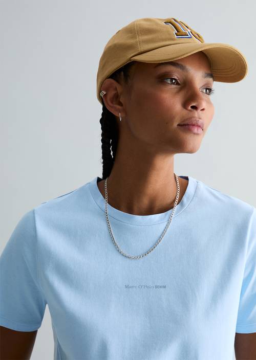 DfC T-Shirt regular Blue Dusk in Frontalansicht