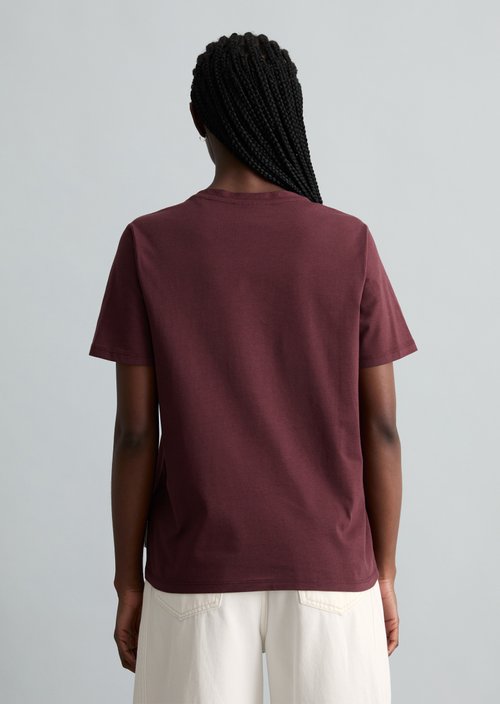 DfC T-Shirt regular — Merlot Red