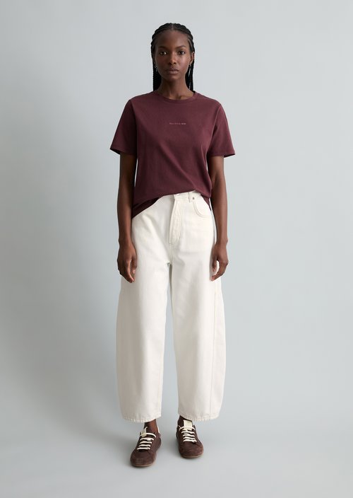 DfC T-Shirt regular — Merlot Red