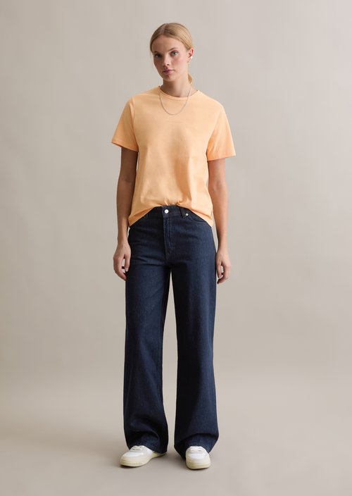 DfC T-Shirt regular — Bleached Apricot
