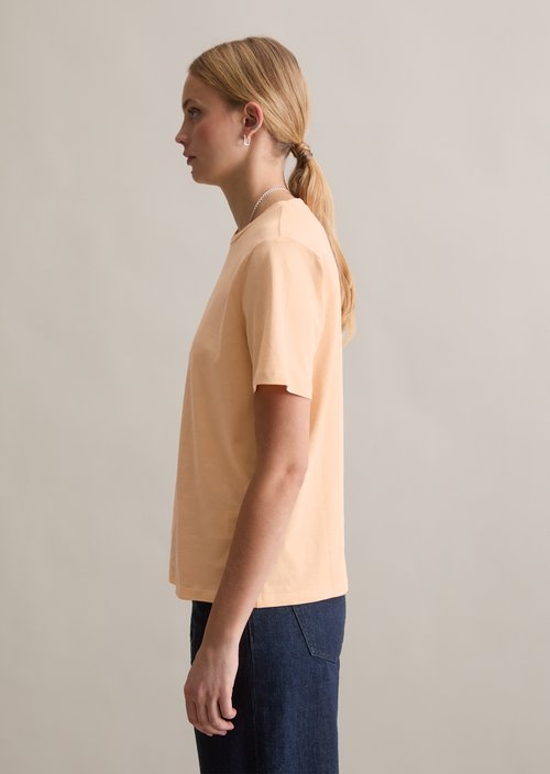 DfC T-Shirt regular — Bleached Apricot