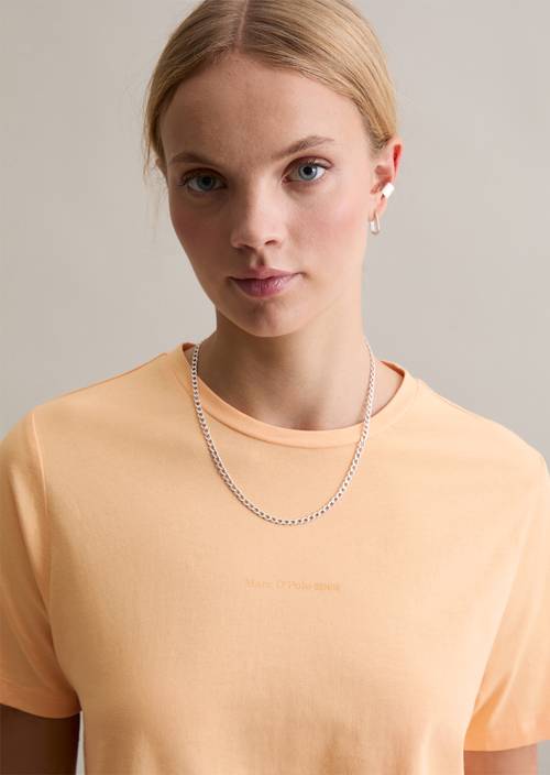 DfC T-Shirt regular Bleached Apricot in Frontalansicht