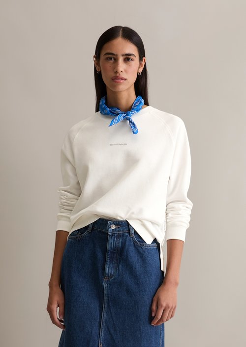 DfC Sweatshirt relaxed — Silky White