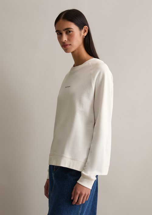 DfC Sweatshirt relaxed — Silky White